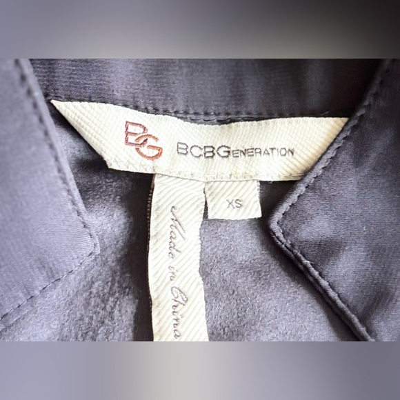 BCBGeneration Charcoal Romper - Picture 4 of 11